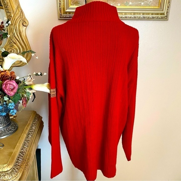 SOUTH Pole men’s Red turtle neck sweater size L. - Picture 2 of 5